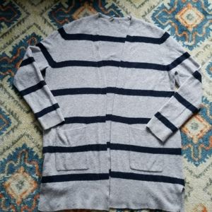 Madewell Striped Kent Cardigan